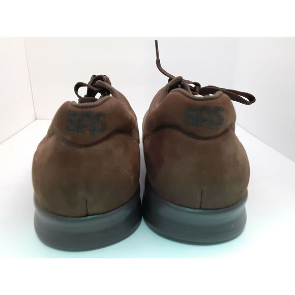 SAS Women's Free Time Chocolate Brown Suede Walking Shoes Sz 10W Tripad Comfort - Picture 9 of 11